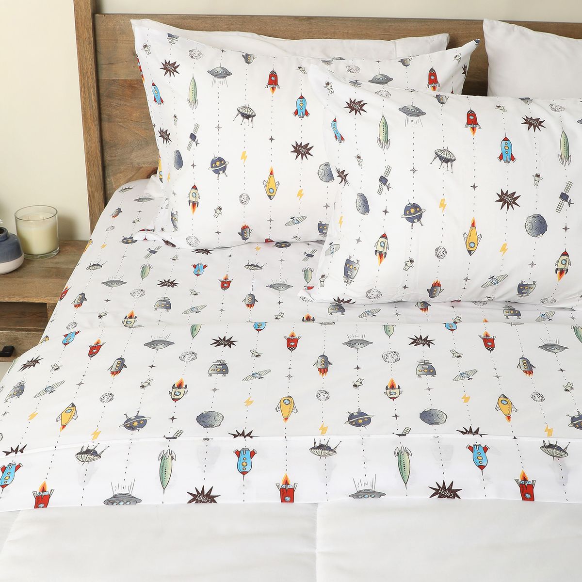 MICA KIDS - Juego De Sábanas Infantil Space