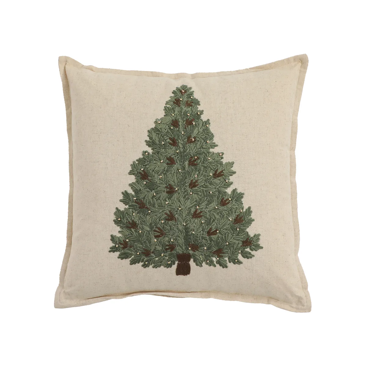 MICA - Cojín Navideño Bordado 45x45cm