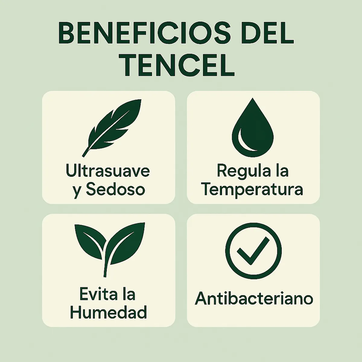 BASEMENT HOME - Juego de Sábanas Tencel Algodón 300 Hilos