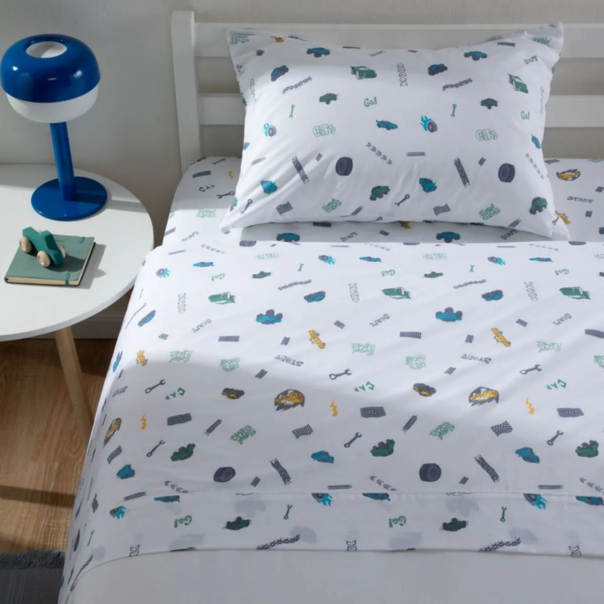 MICA KIDS - Juego De Sábanas Infantil Car Mica Kids