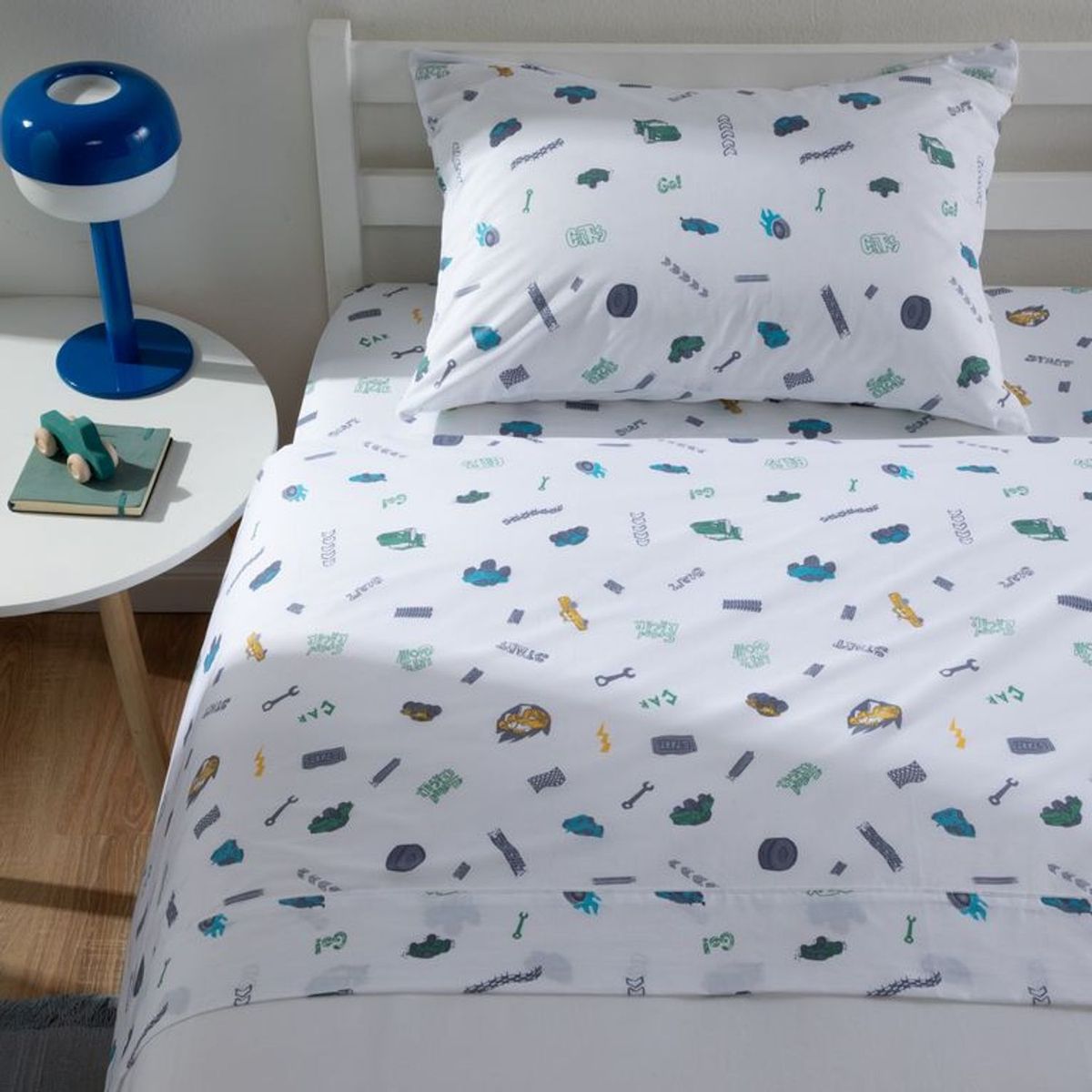 MICA KIDS - Juego De Sábanas Infantil Car Mica Kids