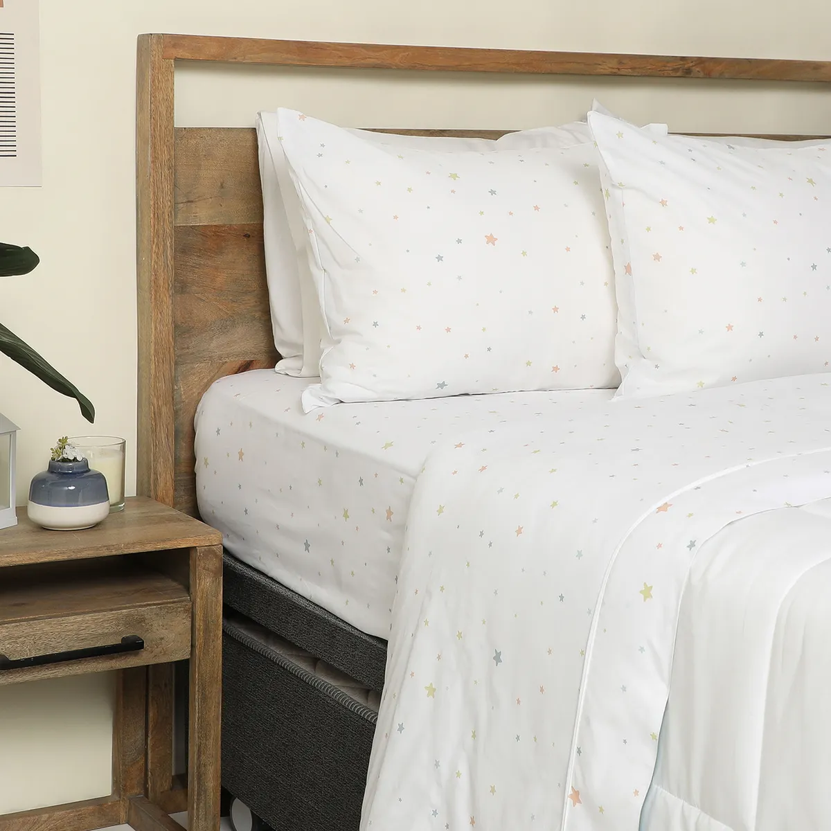 MICA KIDS - Juego De Sábanas Infantil Wash Star