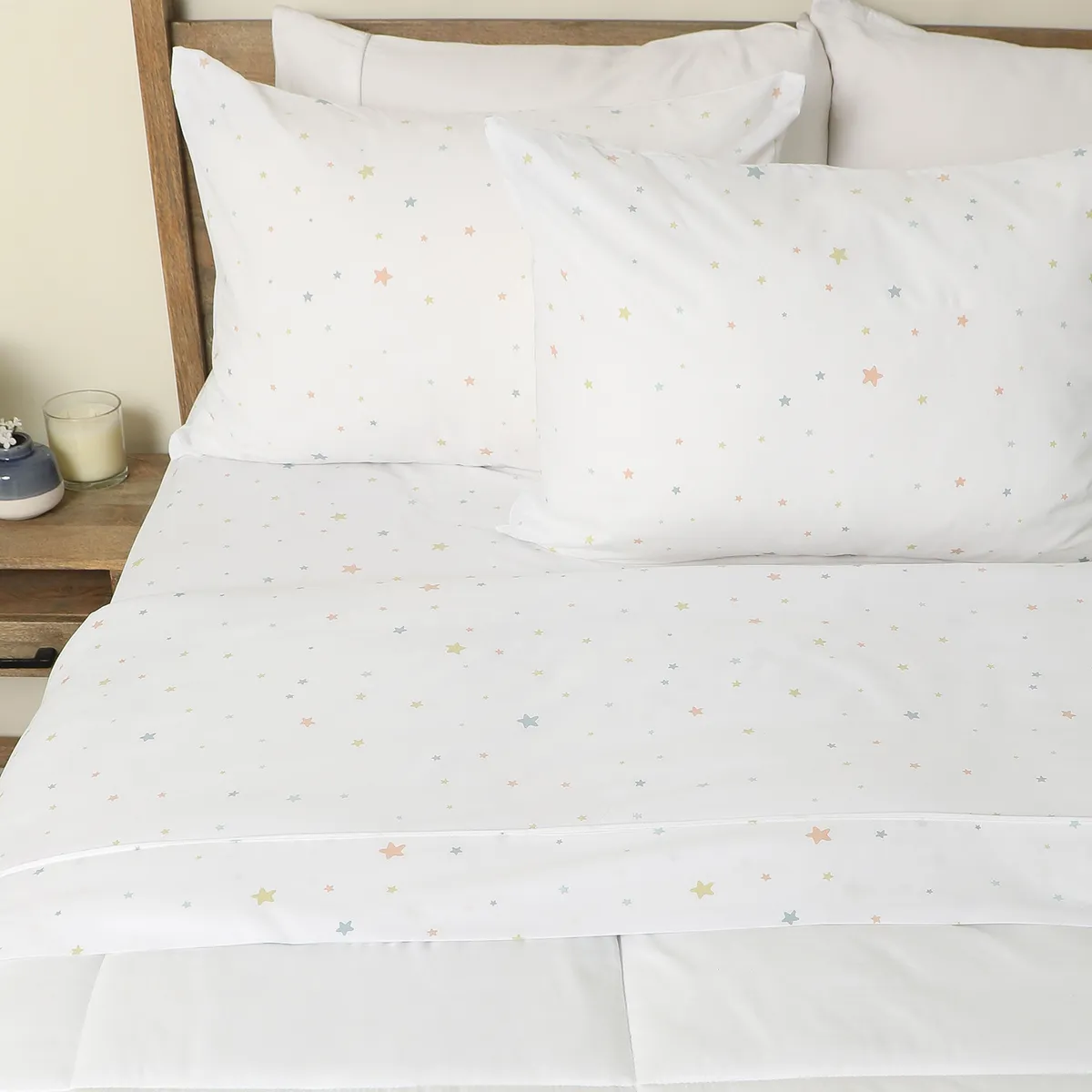 MICA KIDS - Juego De Sábanas Infantil Wash Star