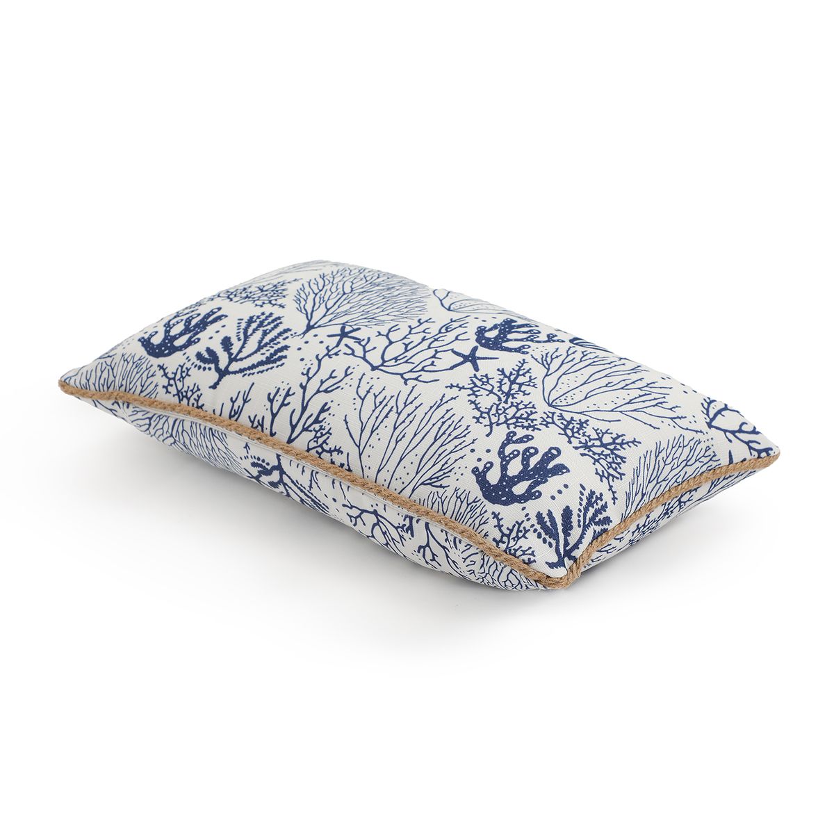 BASEMENT HOME - Cojín Terraza Resistente Al Agua Azul 30x50cm