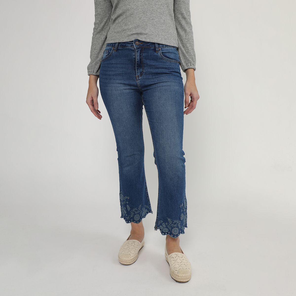 UNIVERSITY CLUB - Jean Bordados Mujer University Club