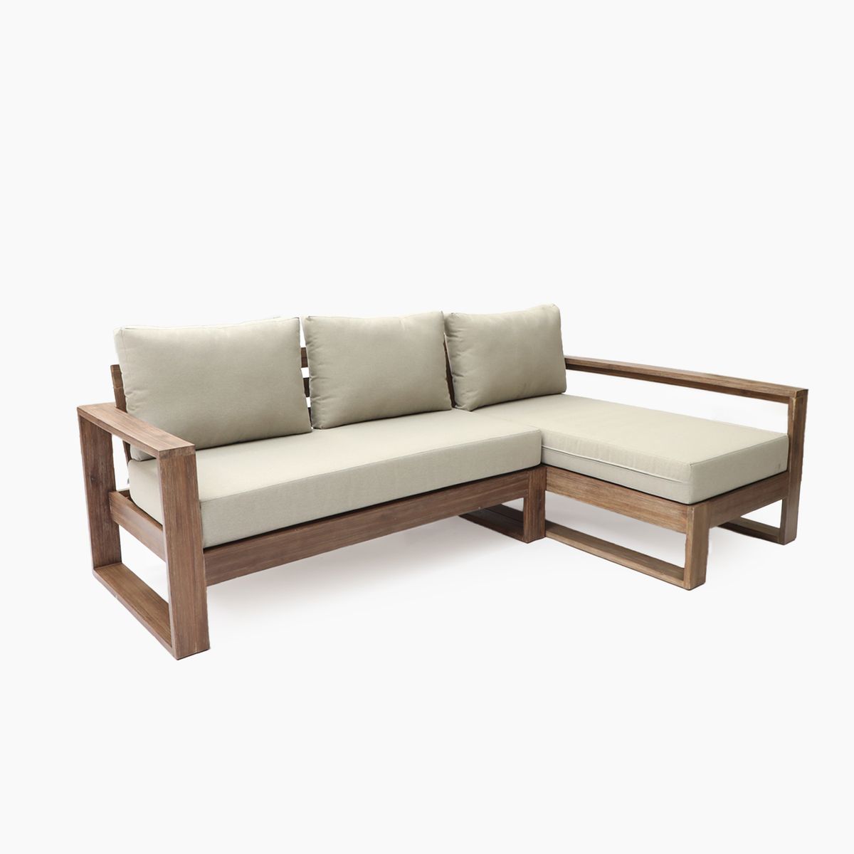 BASEMENT HOME - Seccional de Terraza Laguna 3 Cuerpos Derecho