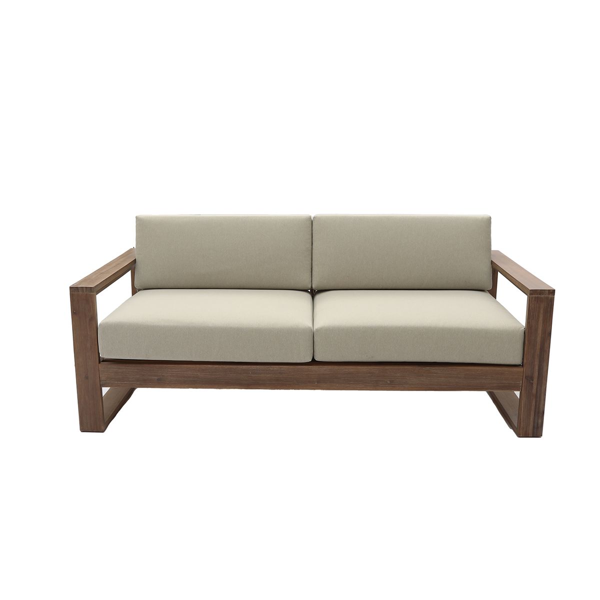 BASEMENT HOME - Sofá De Terraza Laguna 3 Cuerpos