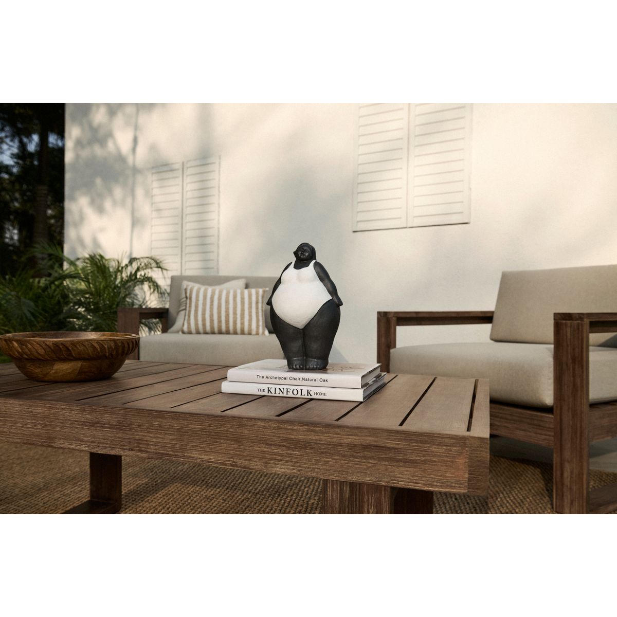 BASEMENT HOME - Mesa De Centro De Terraza Laguna Madera