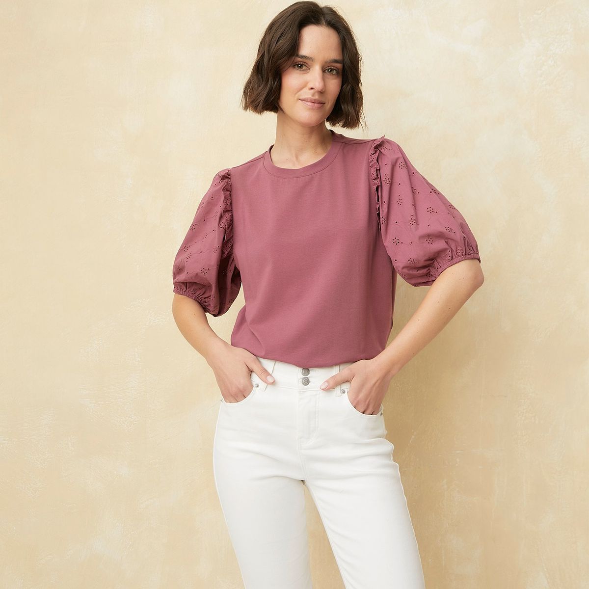 UNIVERSITY CLUB - Polo Manga Larga Casual Mujer University Club