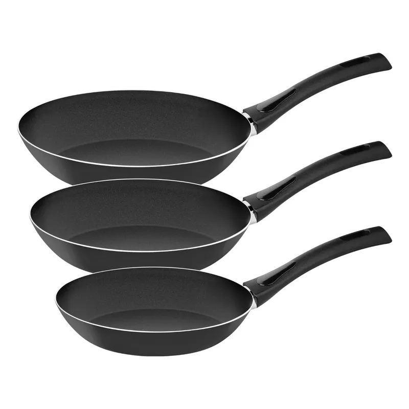 TRAMONTINA - Set X3 Sartenes Gris 20cm 24cm Y 26cm