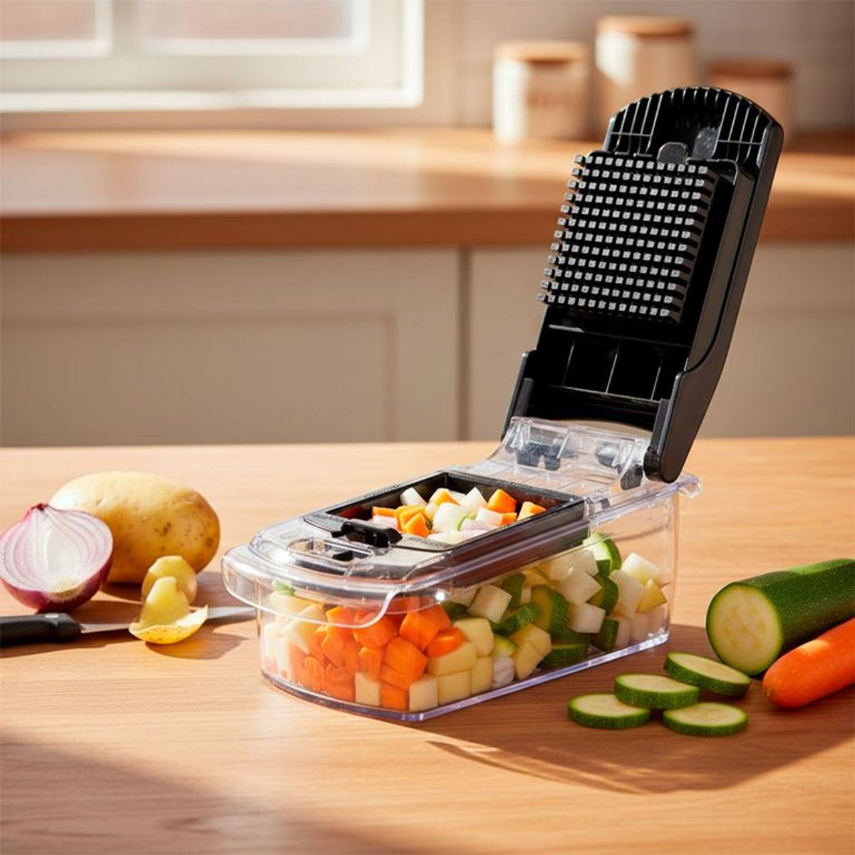 WURDEN - Picador Chopper 4 En 1 Para Verduras