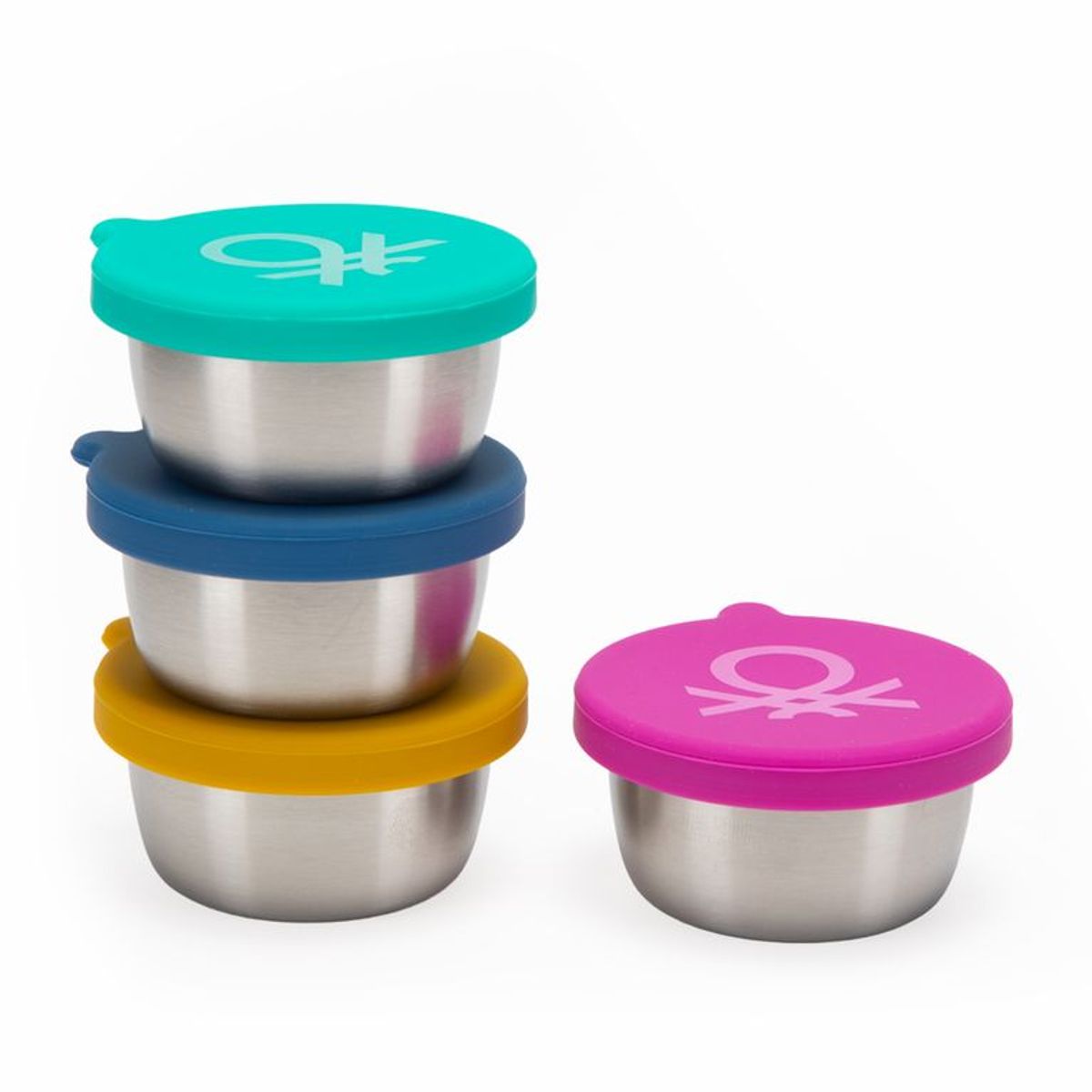 BENETTON - Set x4 Taper Acero Inoxidable