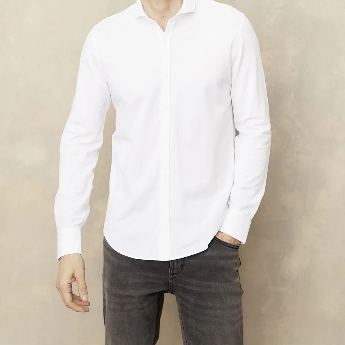 WOLF&HANK - Camisa Casual Hombre Wolf&hank