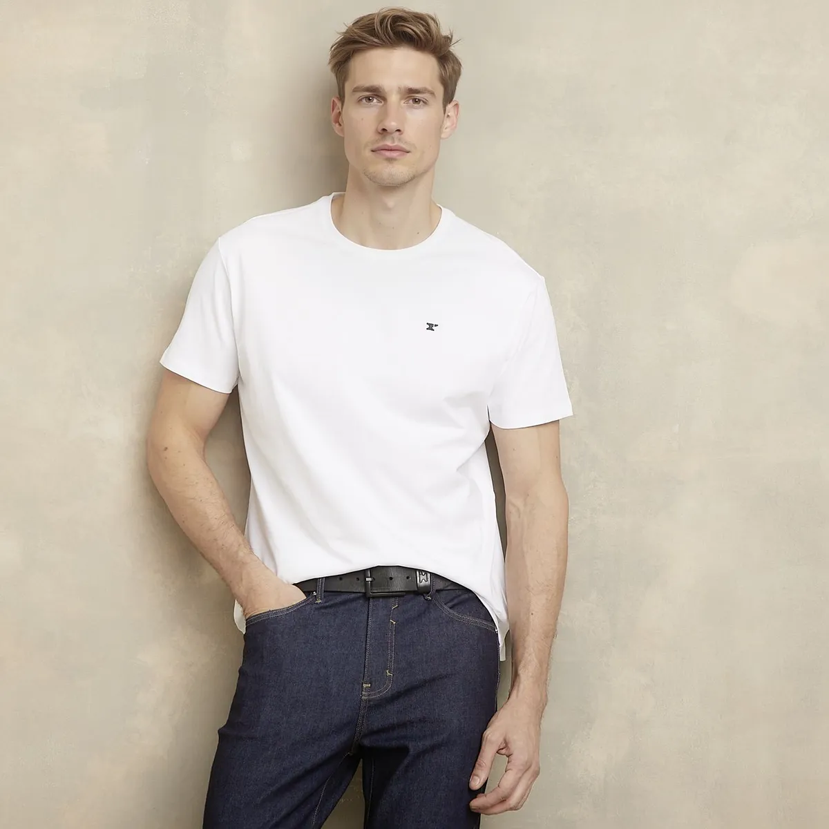 WOLF&HANK - Polo 100% Algodón Manga Corta Hombre Wolf&hank