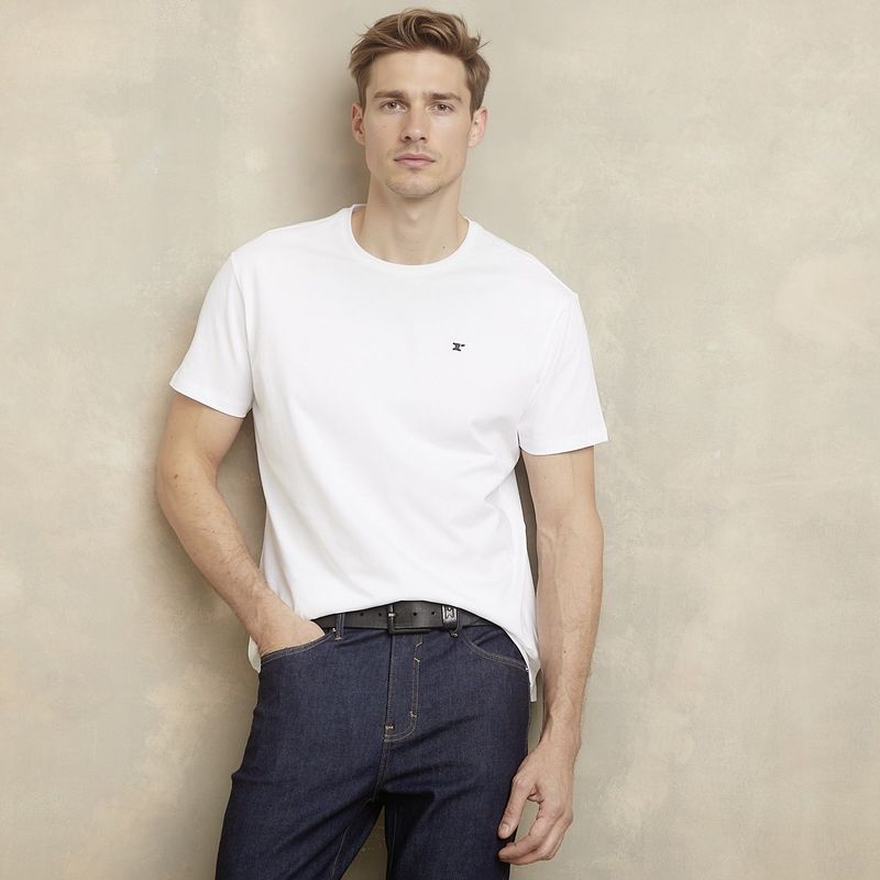 WOLF&HANK - Polo 100% Algodón Manga Corta Hombre Wolf&hank