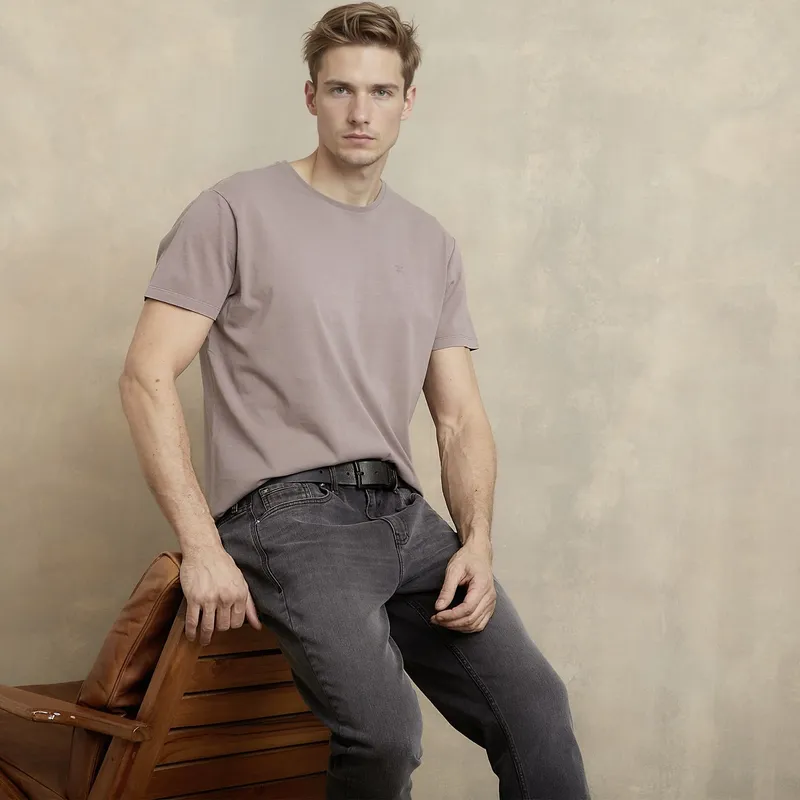 WOLF&HANK - Polo 100% Algodón Manga Corta Hombre Wolf&hank