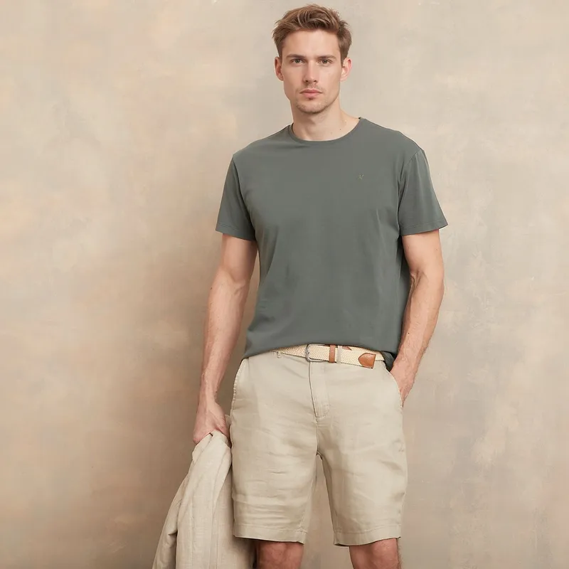 WOLF&HANK - Polo 100% Algodón Manga Corta Hombre Wolf&hank