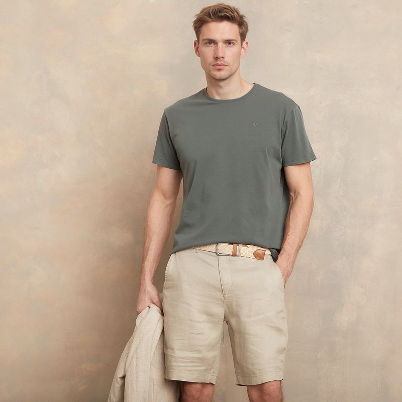 WOLF&HANK - Polo 100% Algodón Manga Corta Hombre Wolf&hank