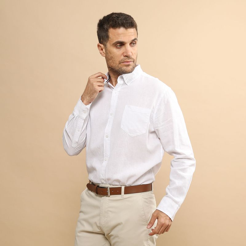 CHRISTIAN LACROIX - Camisa Casual Regular Fit Hombre Christian Lacroix