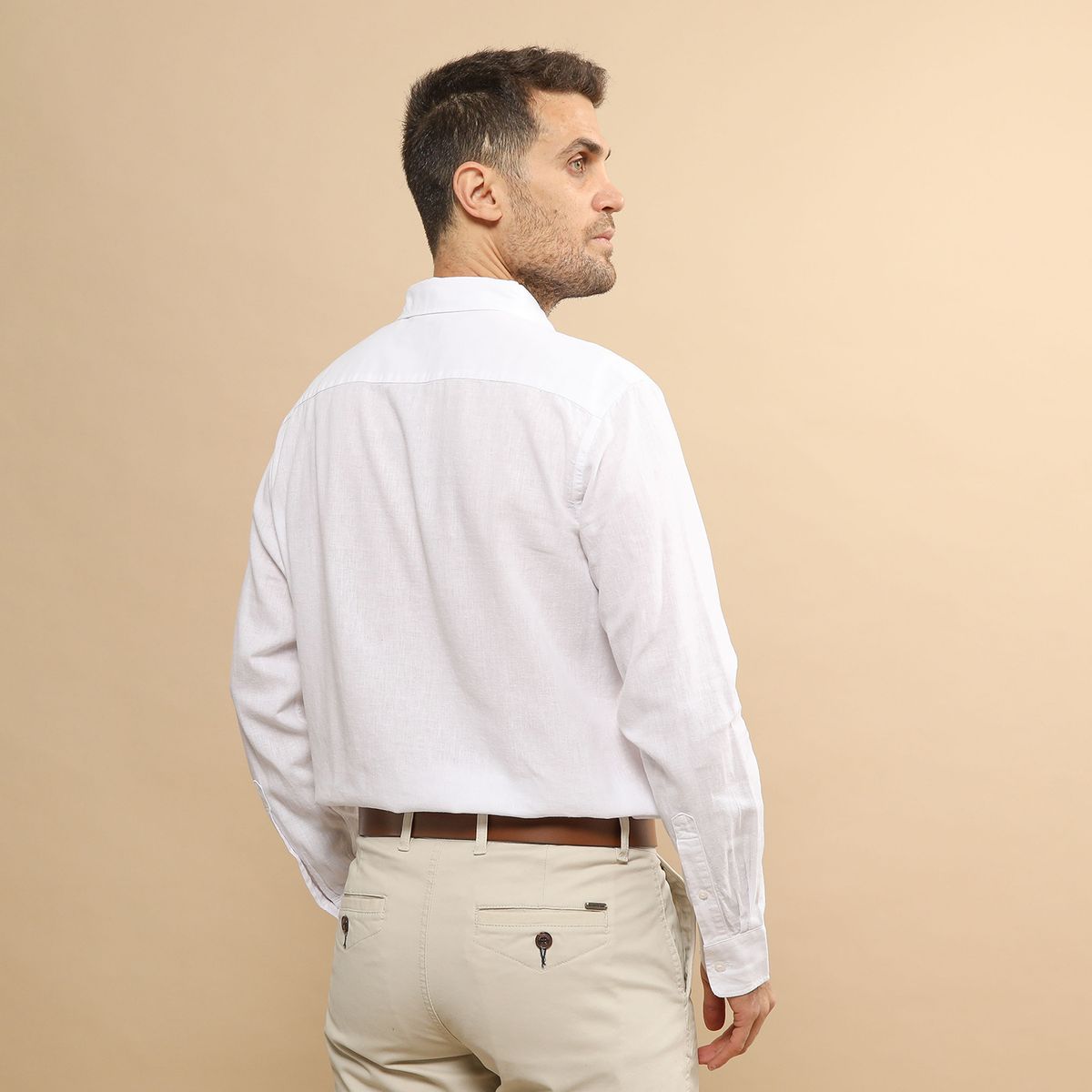 CHRISTIAN LACROIX - Camisa Casual Regular Fit Hombre Christian Lacroix