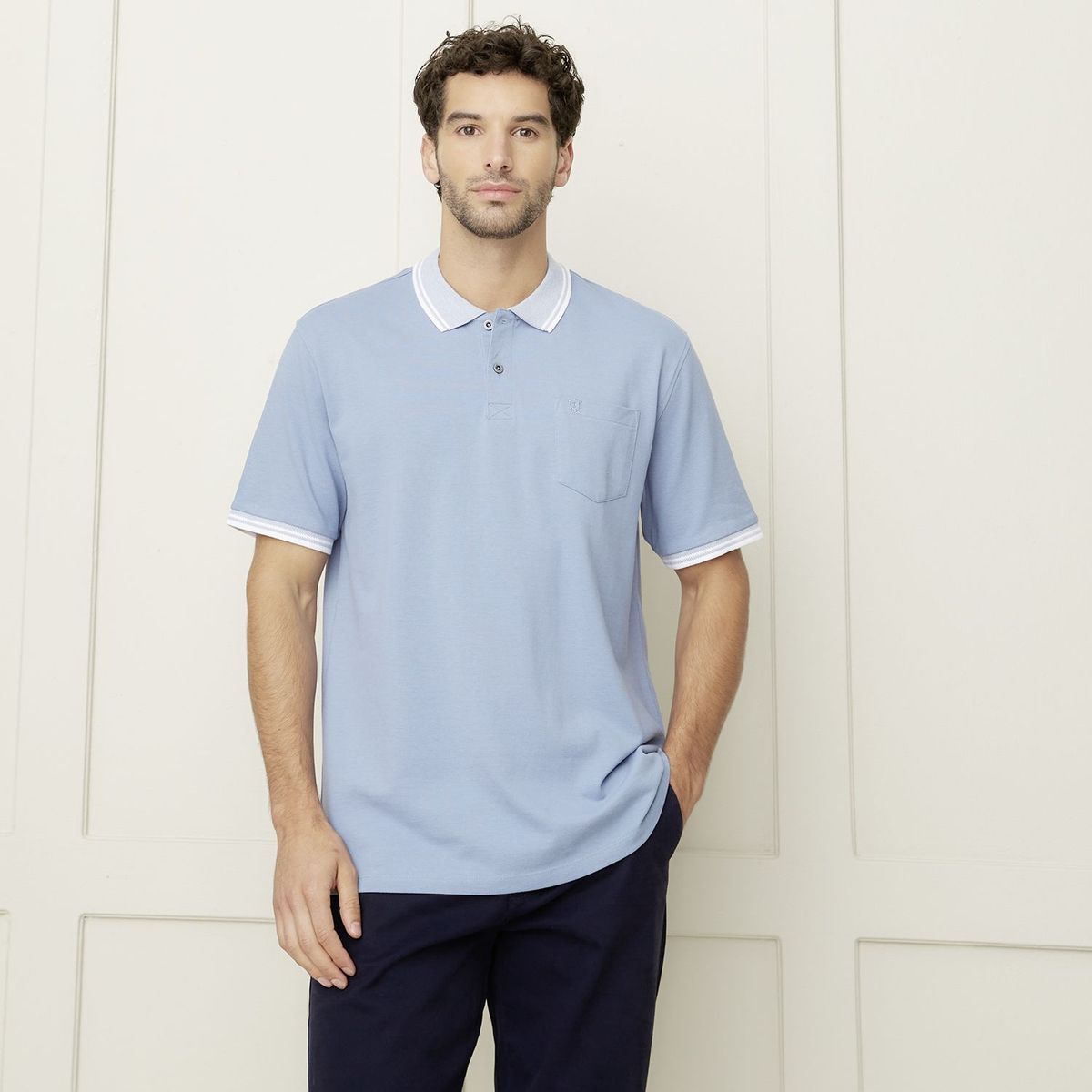 CHRISTIAN LACROIX - Polo 100% Algodón Casual Hombre Christian Lacroix