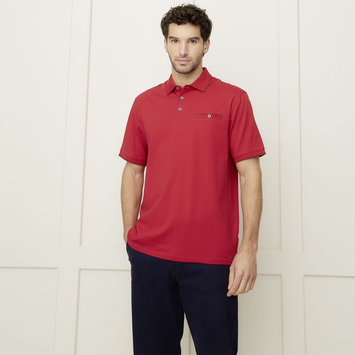 CHRISTIAN LACROIX - Polo 100% Algodón Casual Hombre Christian Lacroix