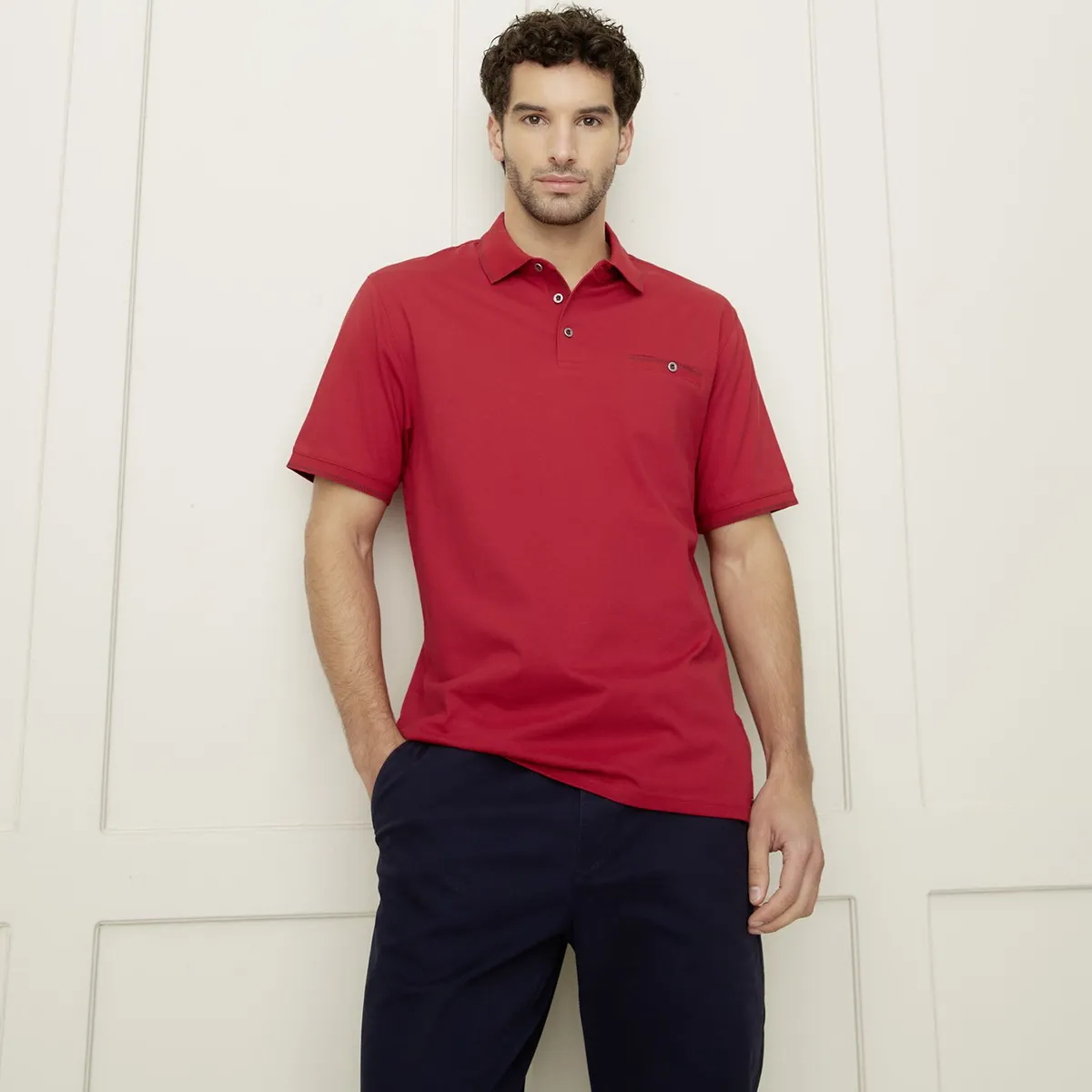 CHRISTIAN LACROIX - Polo 100% Algodón Casual Hombre Christian Lacroix