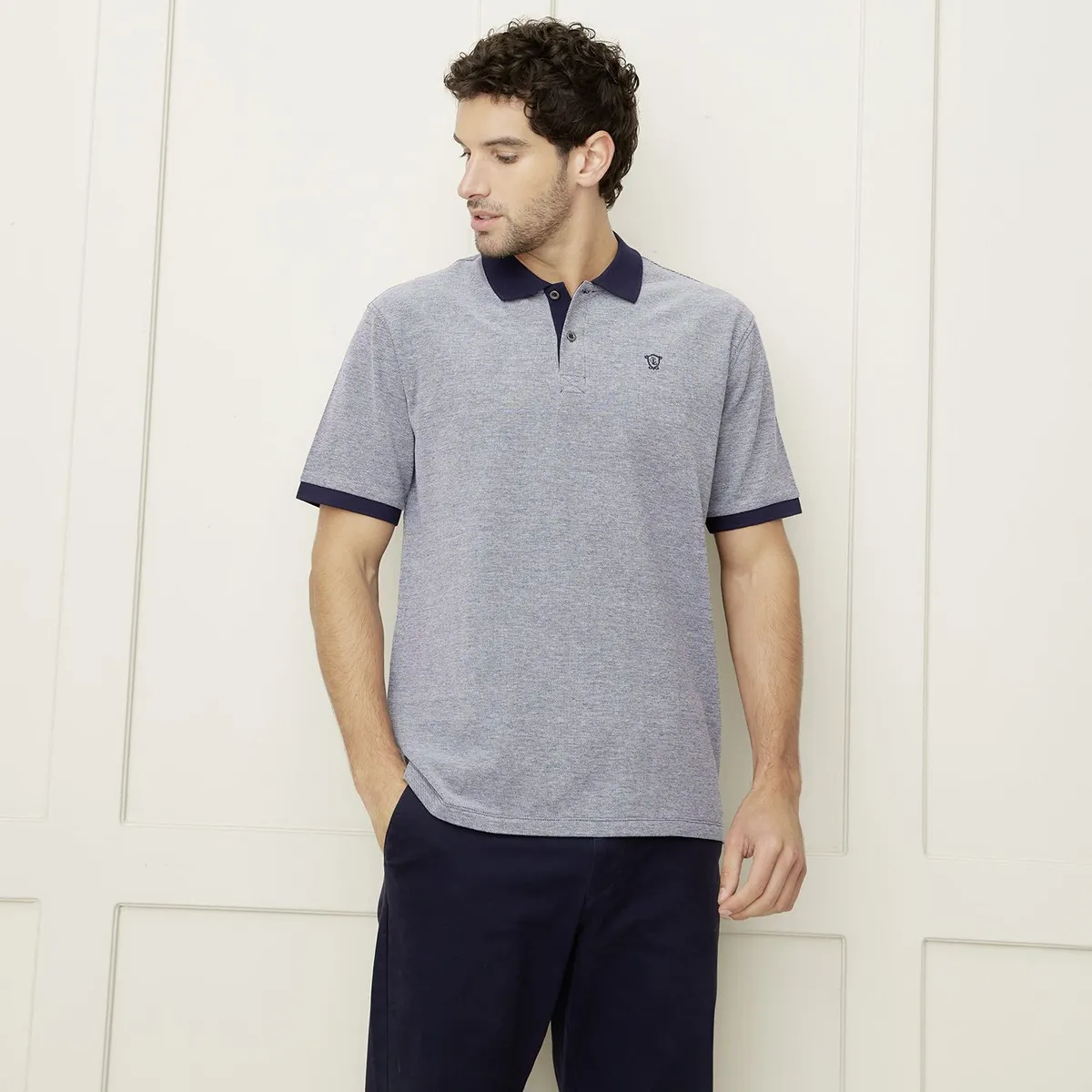 CHRISTIAN LACROIX - Polo 100% Algodón Casual Hombre Christian Lacroix