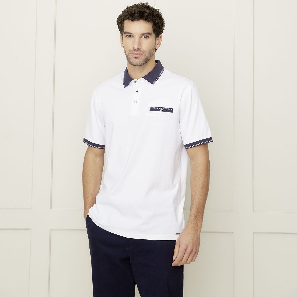 CHRISTIAN LACROIX - Polo 100% Algodón Casual Hombre Christian Lacroix