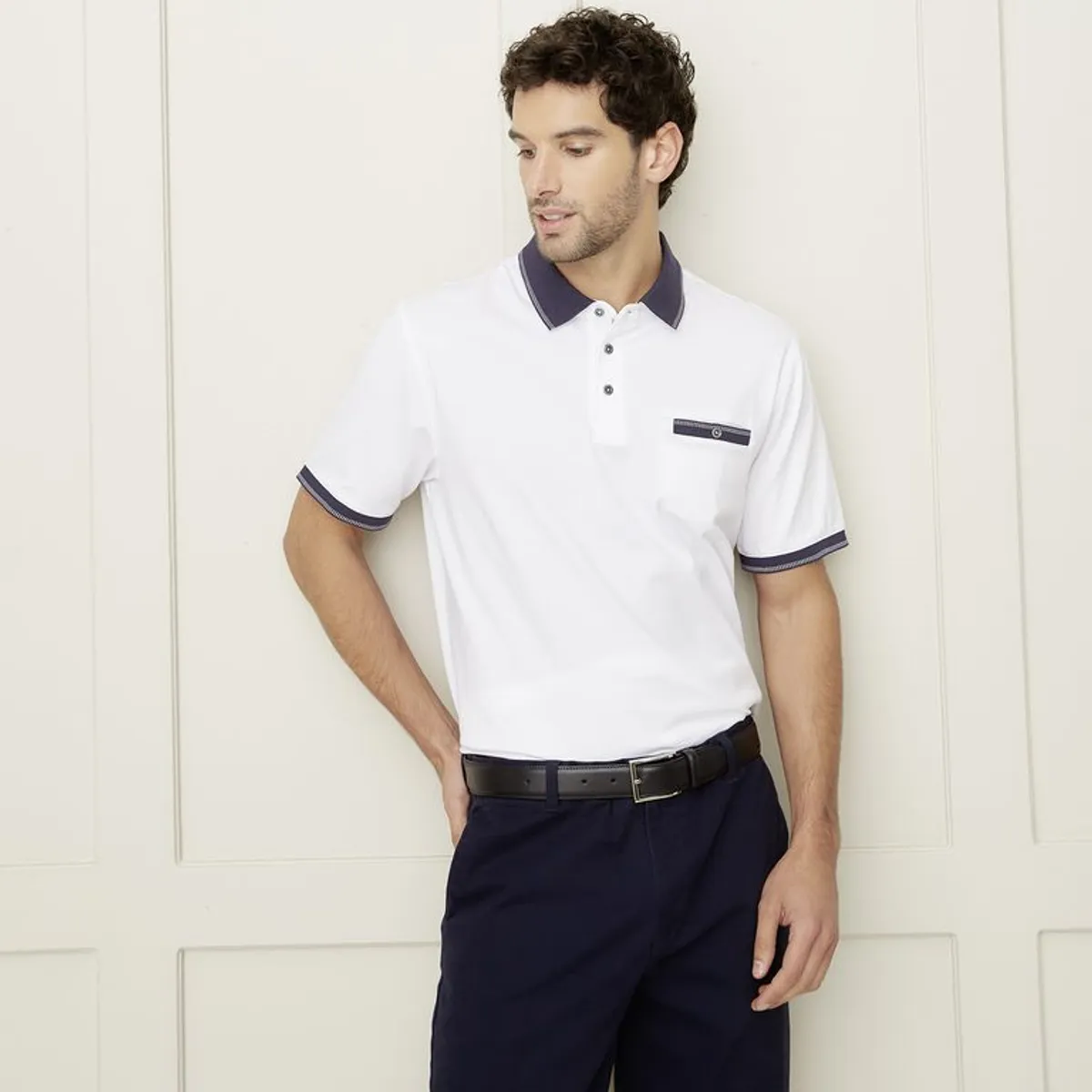 CHRISTIAN LACROIX - Polo 100% Algodón Casual Hombre Christian Lacroix