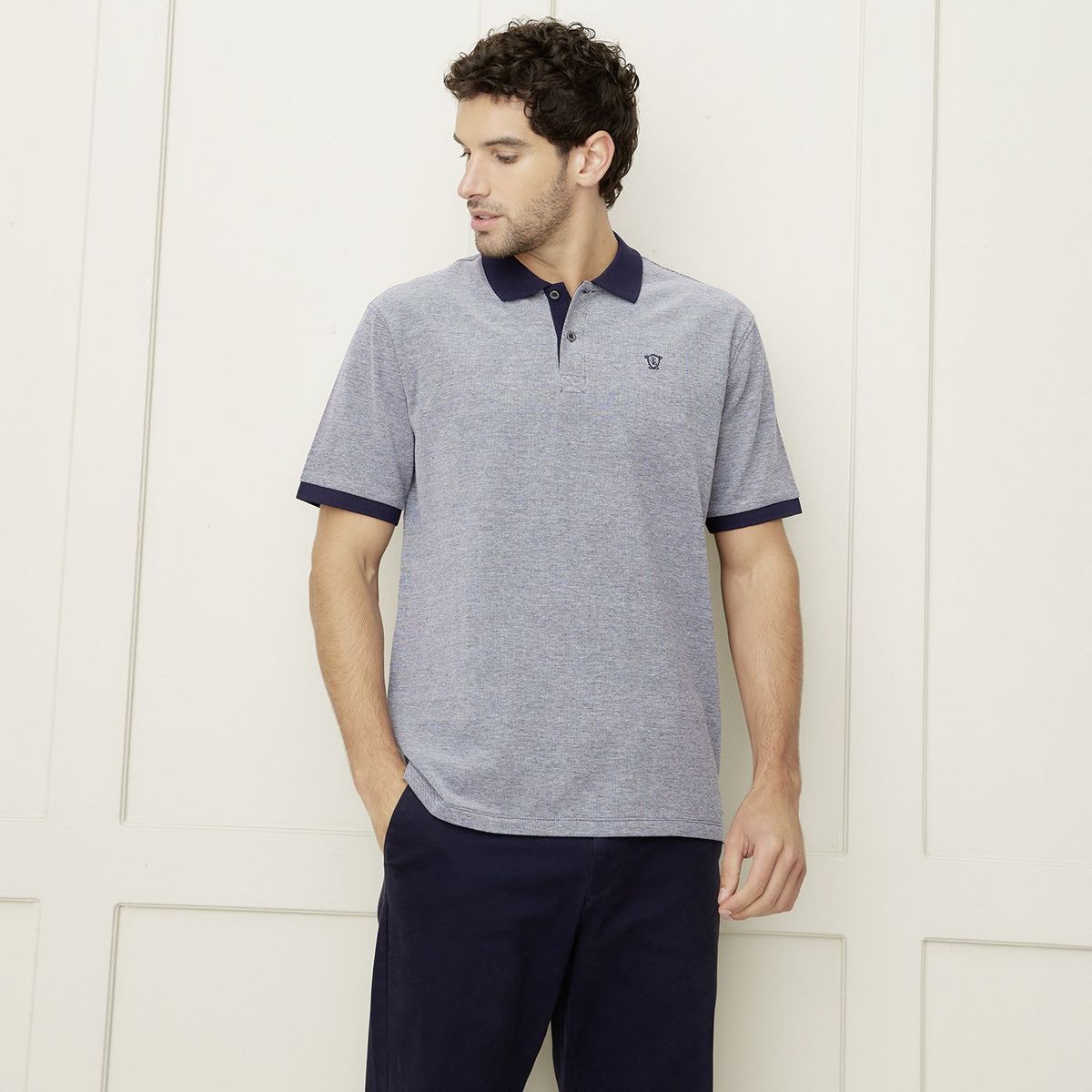 CHRISTIAN LACROIX - Polo 100% Algodón Casual Hombre Christian Lacroix