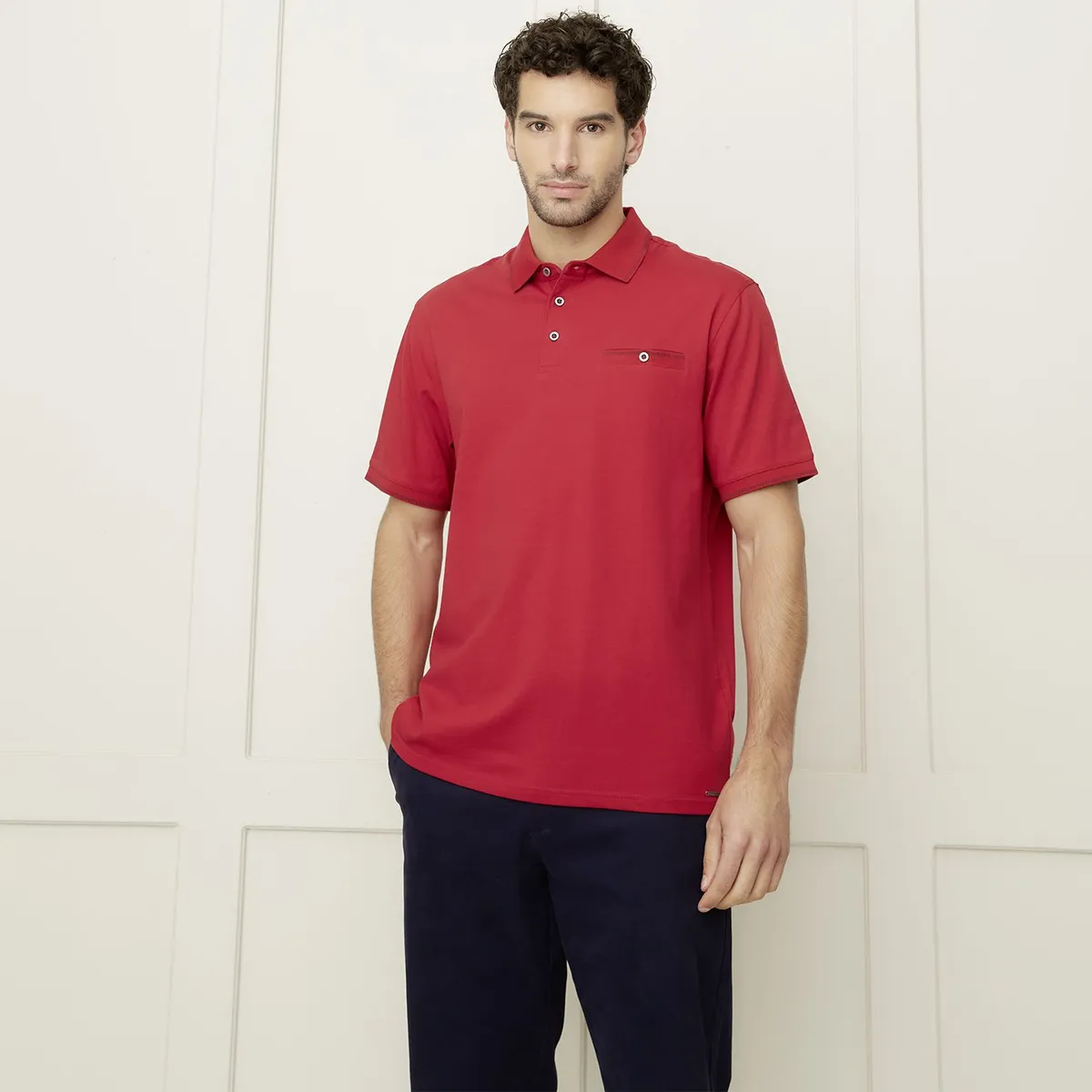 CHRISTIAN LACROIX - Polo 100% Algodón Casual Hombre Christian Lacroix