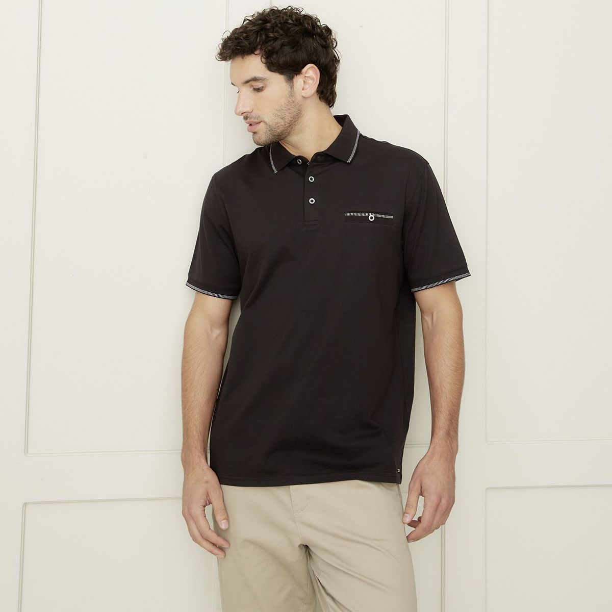 CHRISTIAN LACROIX - Polo 100% Algodón Casual Hombre Christian Lacroix