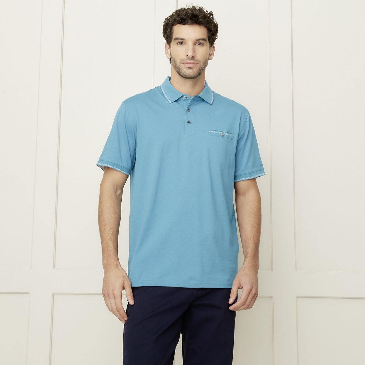 CHRISTIAN LACROIX - Polo 100% Algodón Casual Hombre Christian Lacroix
