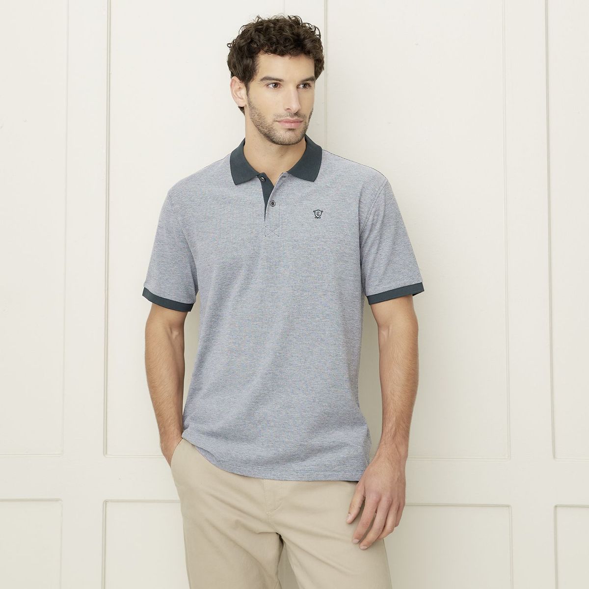 CHRISTIAN LACROIX - Polo 100% Algodón Casual Hombre Christian Lacroix
