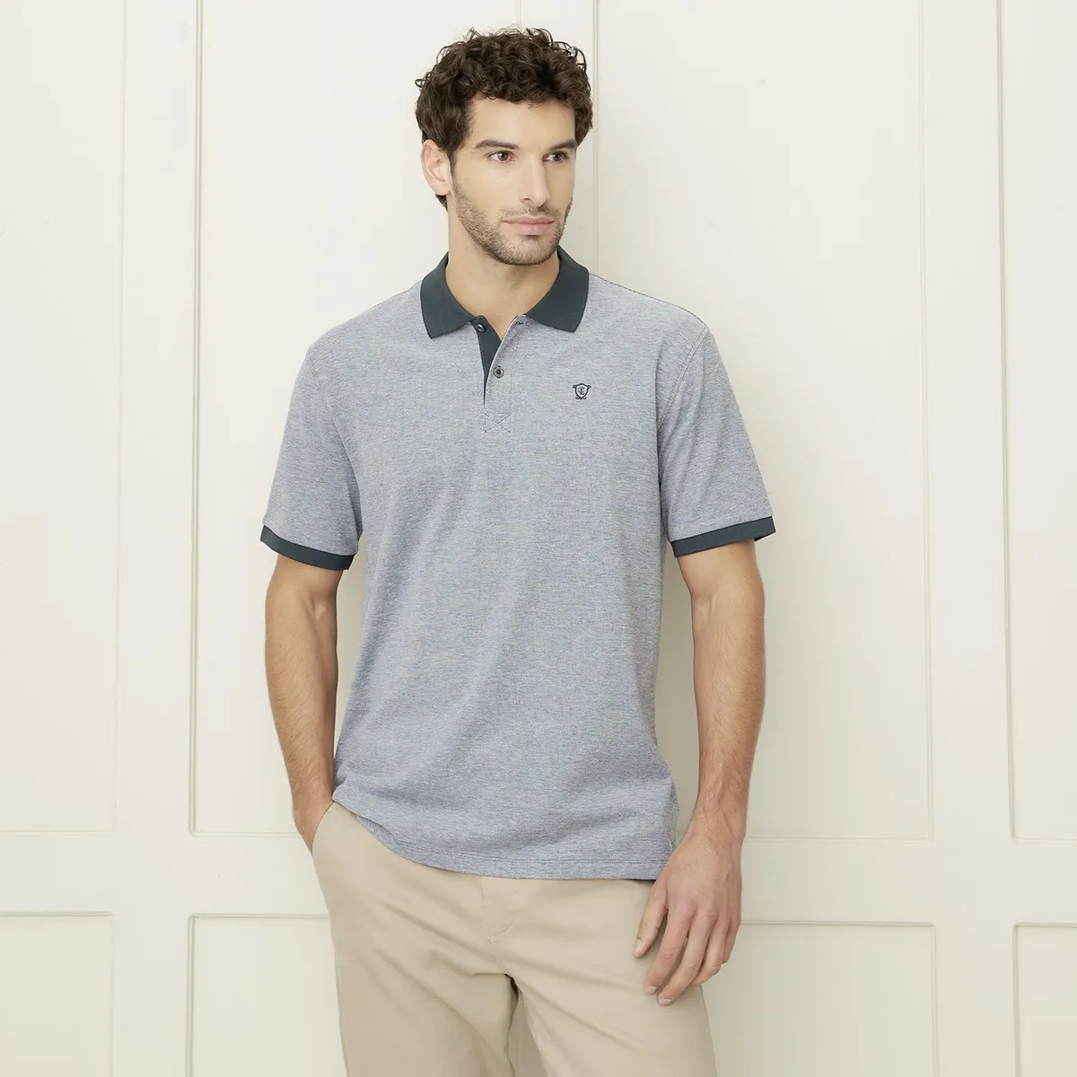 CHRISTIAN LACROIX - Polo 100% Algodón Casual Hombre Christian Lacroix