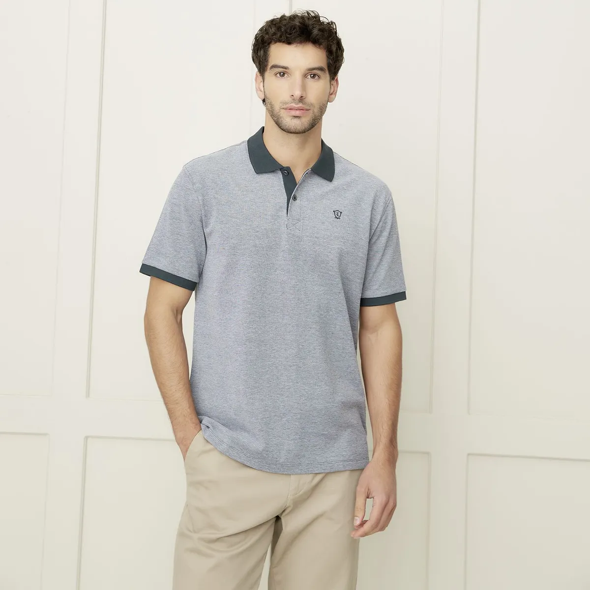 CHRISTIAN LACROIX - Polo 100% Algodón Casual Hombre Christian Lacroix