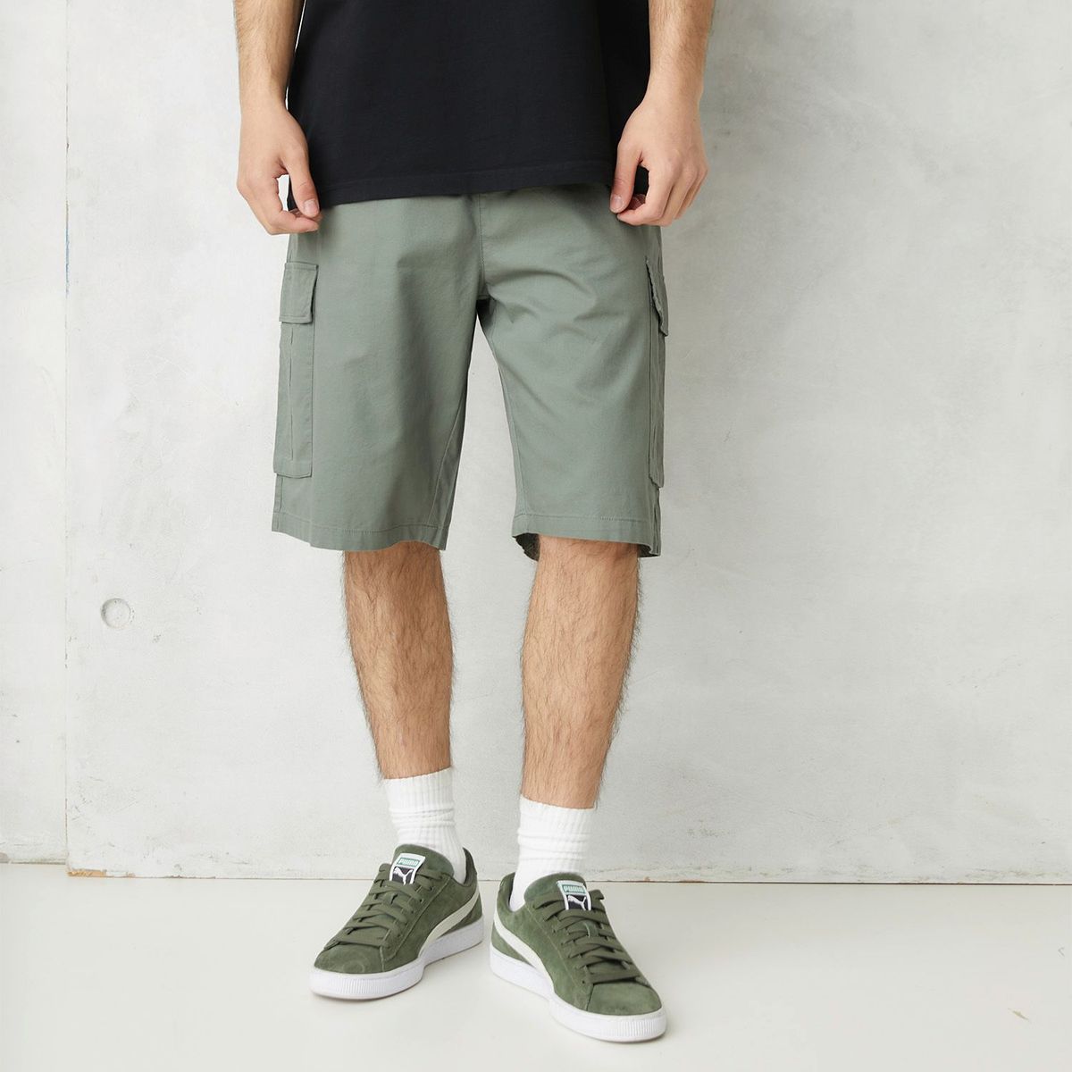 BEARCLIFF - Short 100% Algodón Hombre Bearcliff