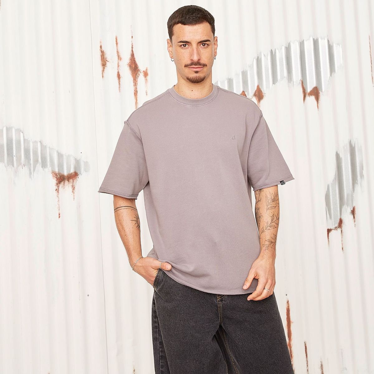 DENIMLAB - Polo 100% Algodón Oversize Casual Hombre Denimlab