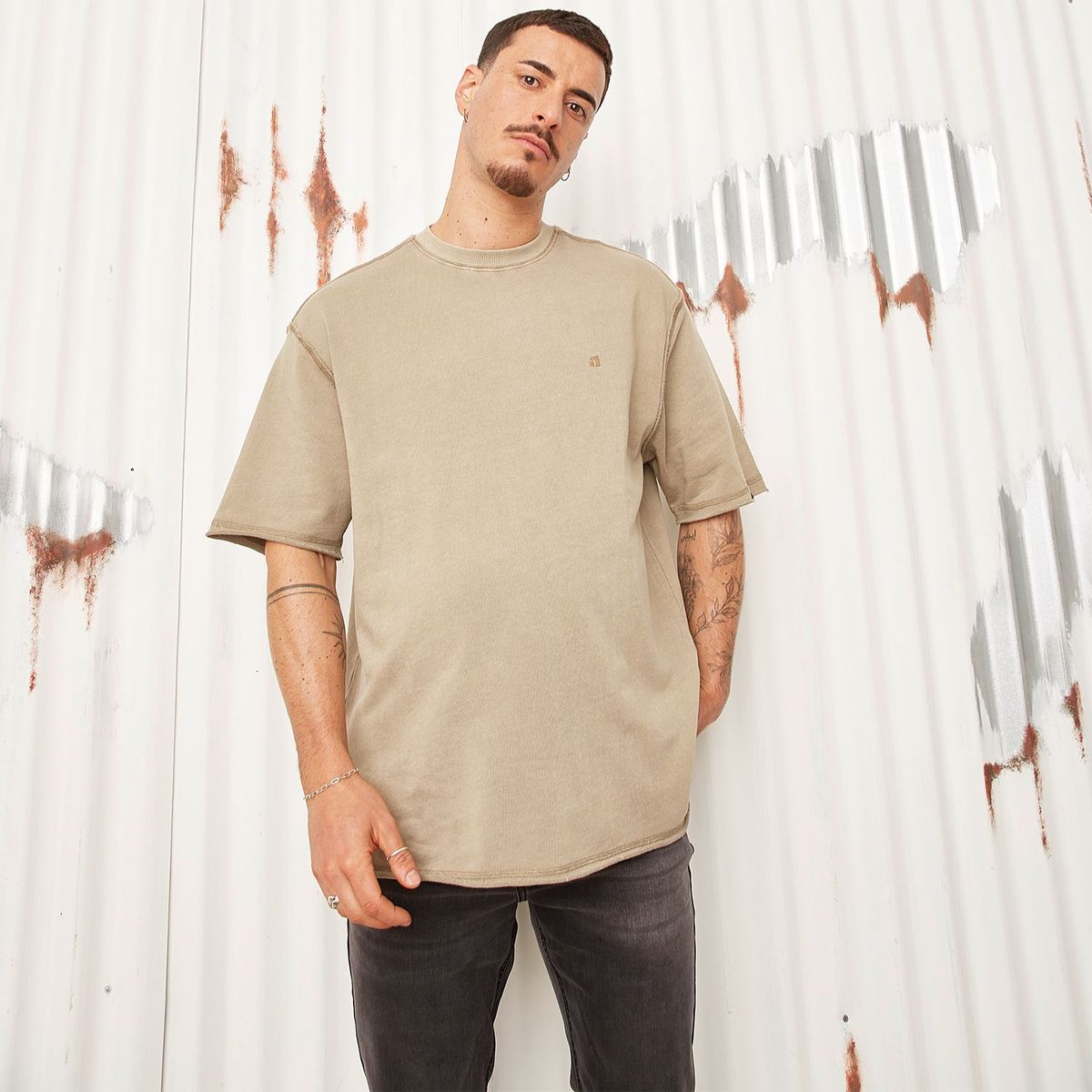 DENIMLAB - Polo 100% Algodón Oversize Casual Hombre Denimlab