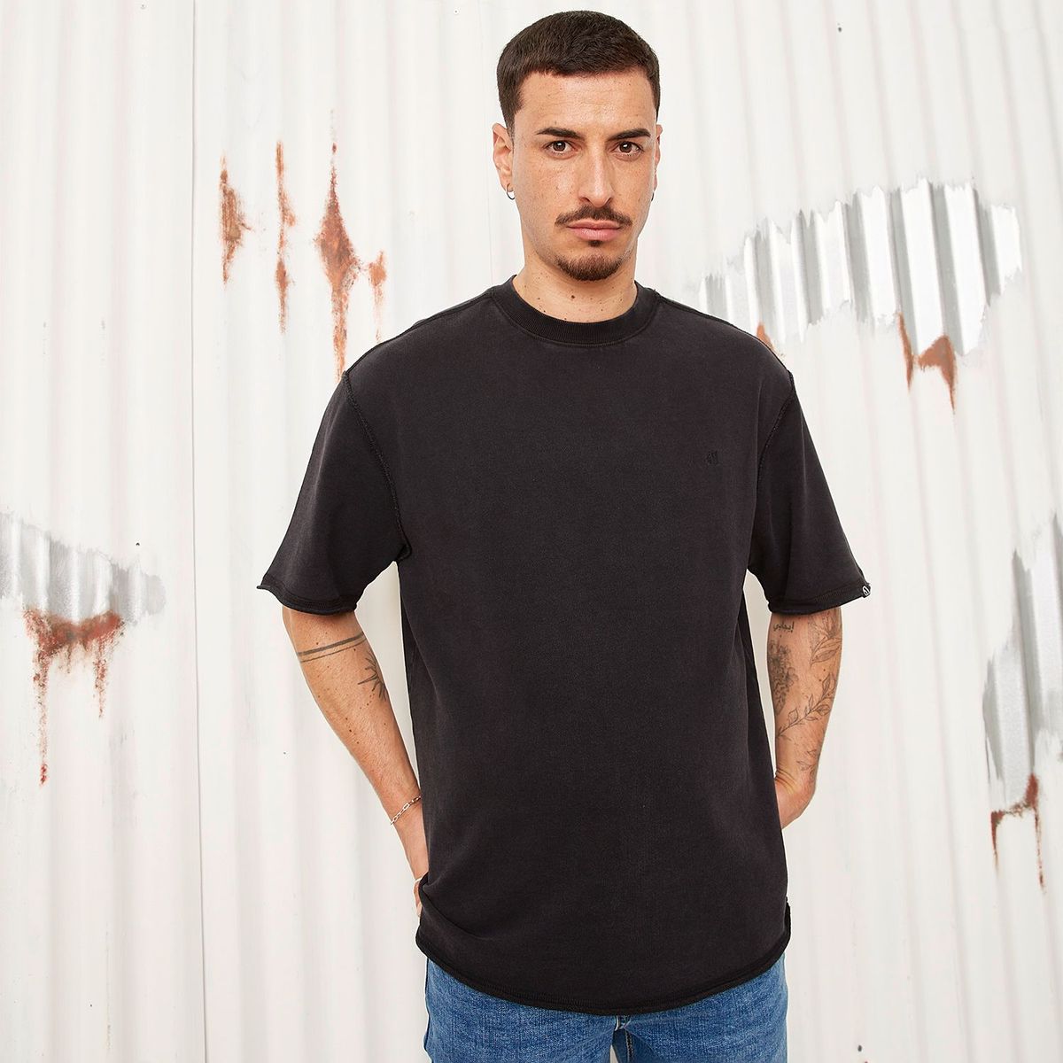 DENIMLAB - Polo 100% Algodón Oversize Casual Hombre Denimlab