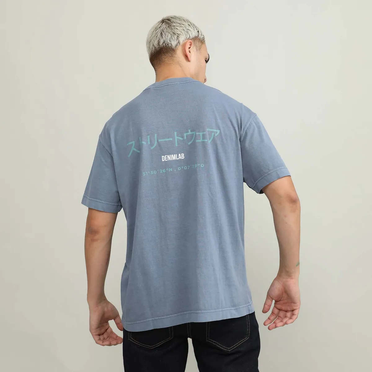 DENIMLAB - Polo 100% Algodón Oversize Casual Hombre Denimlab