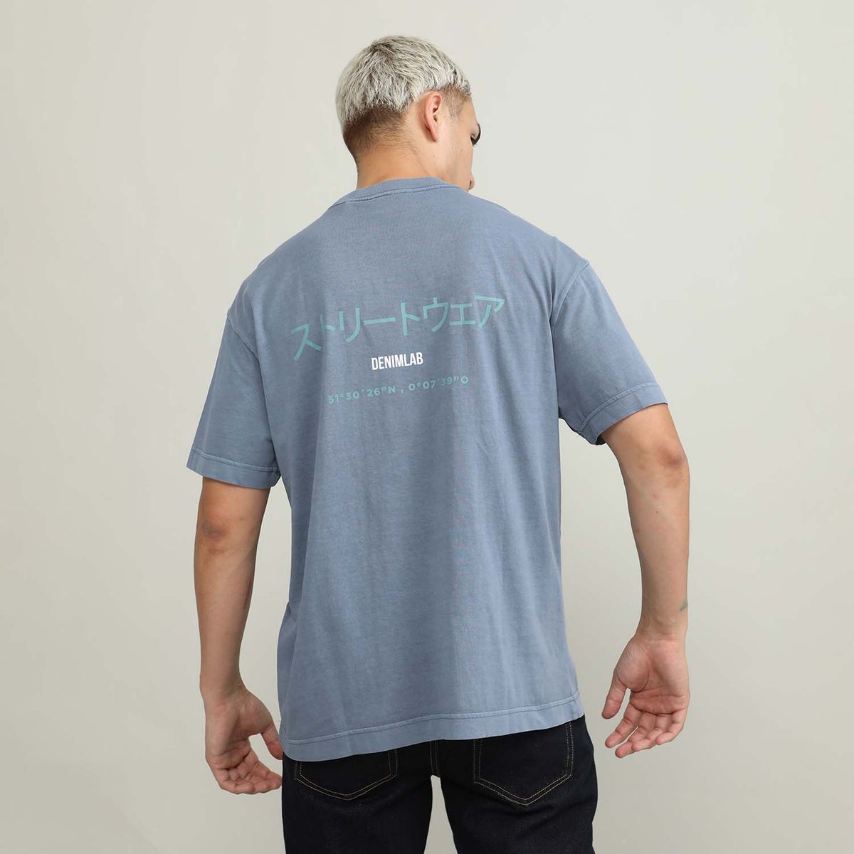 DENIMLAB - Polo 100% Algodón Oversize Casual Hombre Denimlab