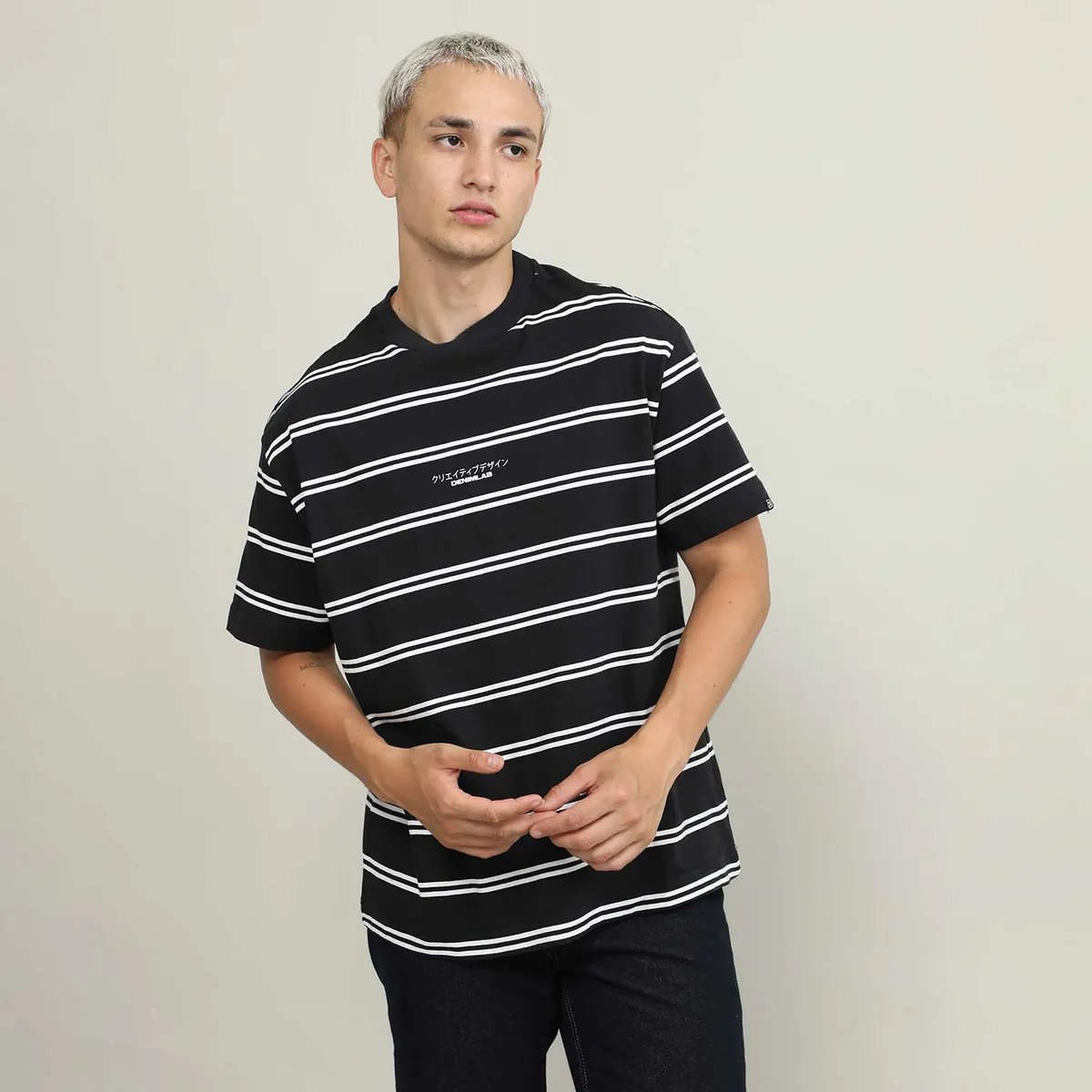 DENIMLAB - Polo 100% Algodón Oversize Casual Hombre Denimlab