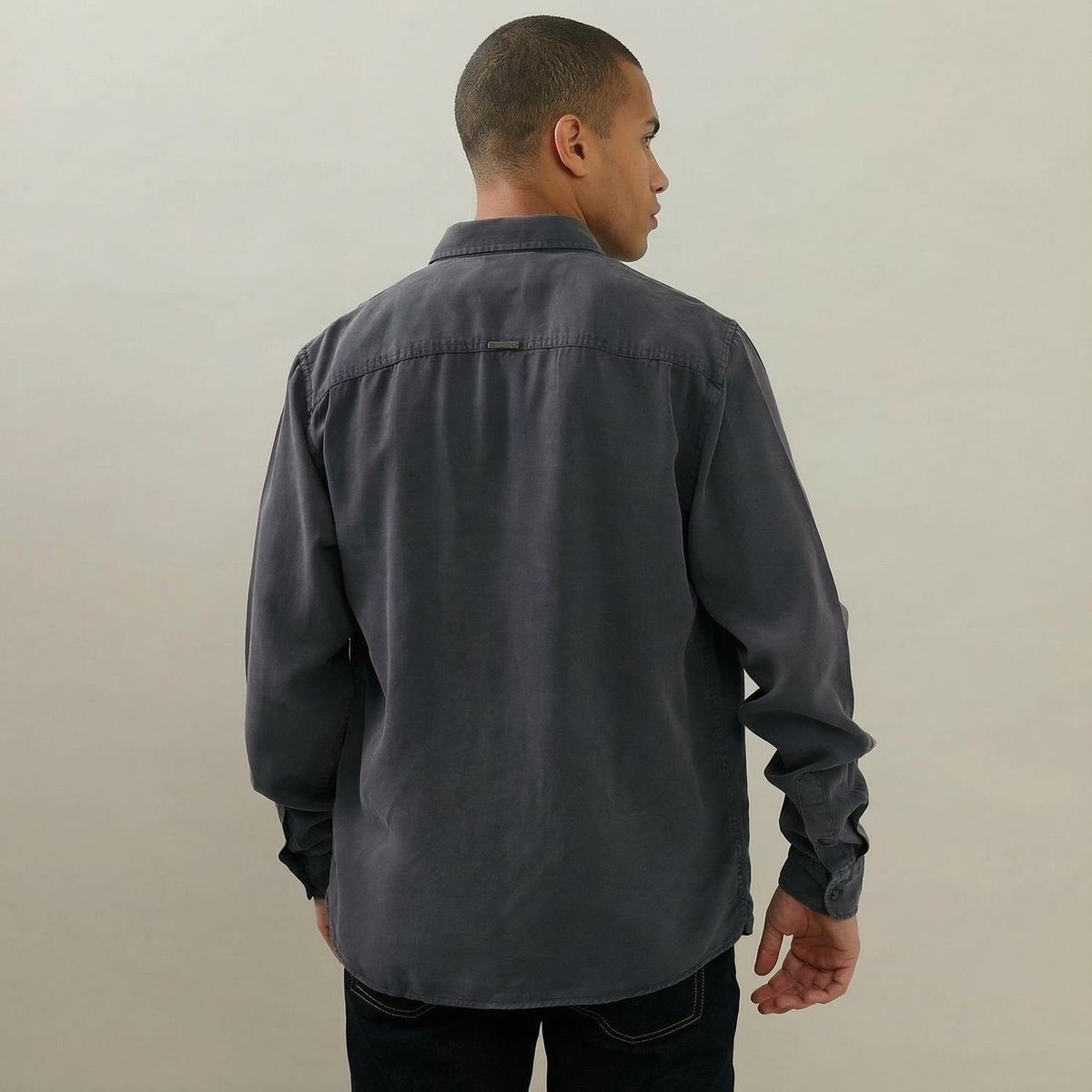 DENIMLAB - Camisa Regular Fit Hombre Denimlab