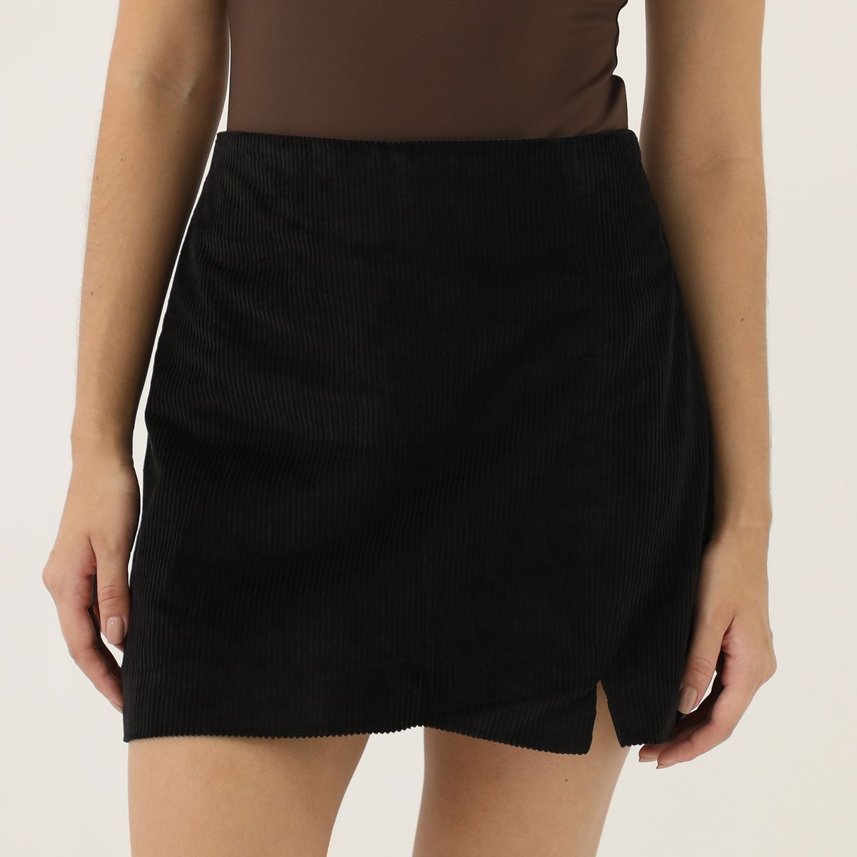 SYBILLA - Falda Corta 100% Algodón Mujer Sybilla