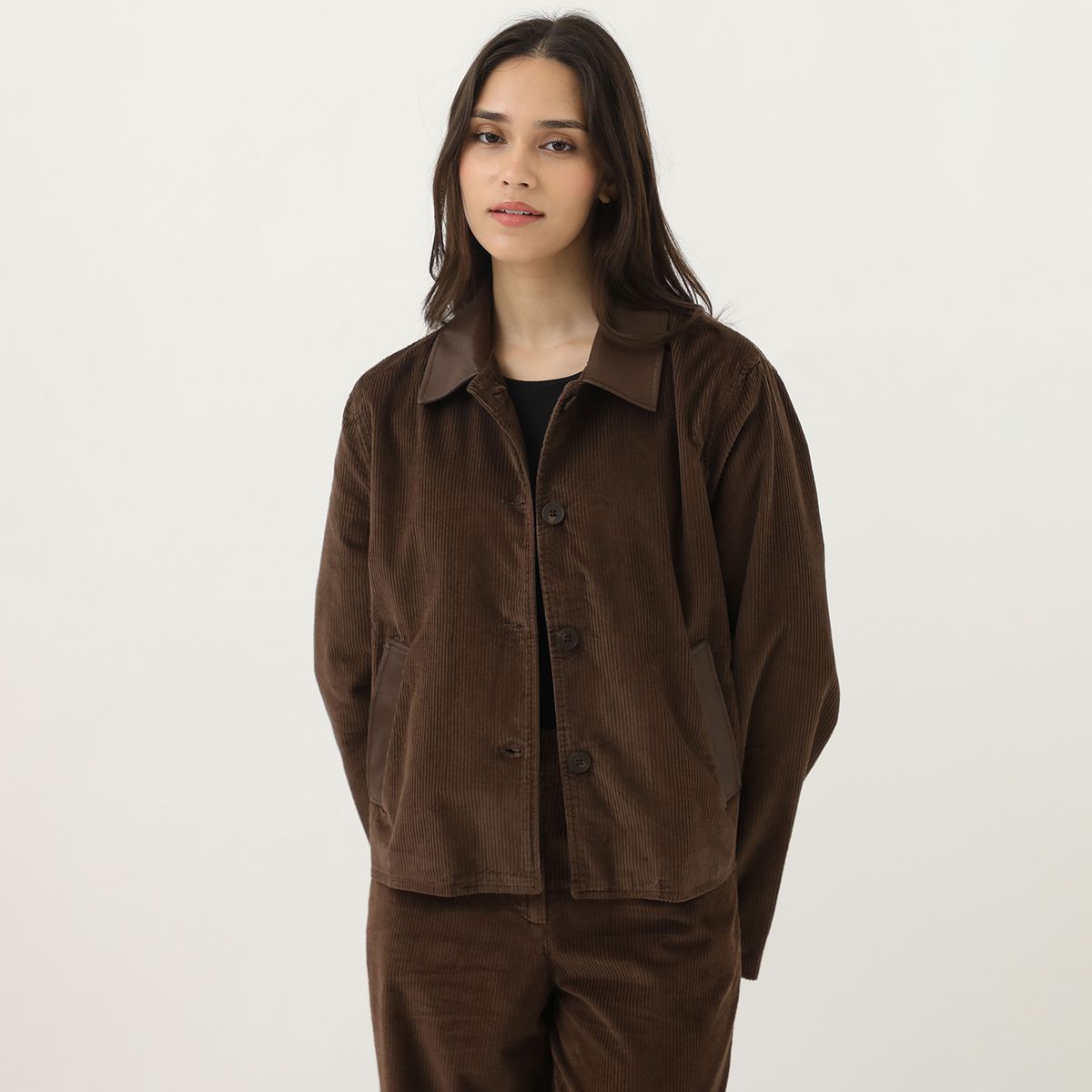 SYBILLA - Casaca 100% Algodón Mujer Sybilla