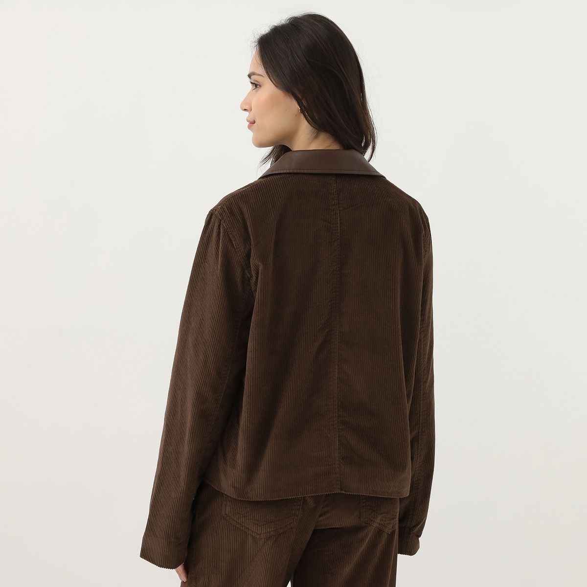 SYBILLA - Casaca 100% Algodón Mujer Sybilla