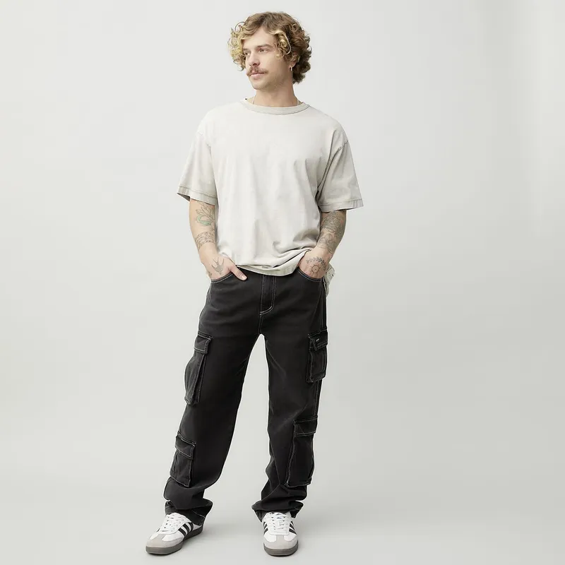 DENIMLAB - Jean Algodón Baggy Fit Hombre Denimlab