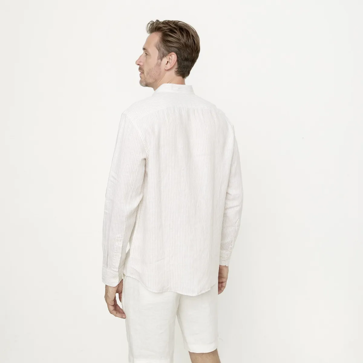 LA MARTINA - Camisa 100% Lino Casual Hombre La Martina